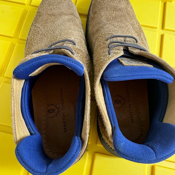 Martin Dingman Men’s Chukka Boots Taupe Size 10 - Picture 5 of 6